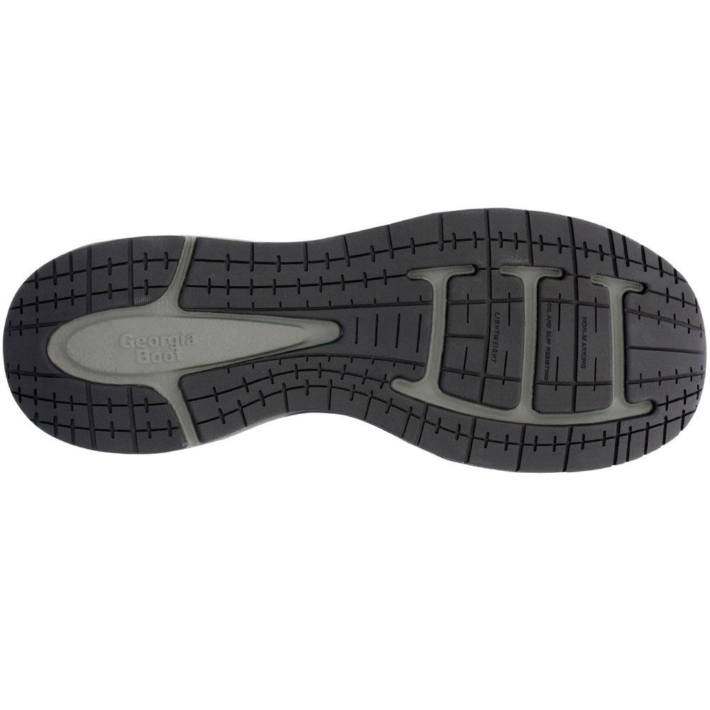 Georgia Boot Durablend GB00542 Composite Toe Work Shoes - Mens Black Sole View