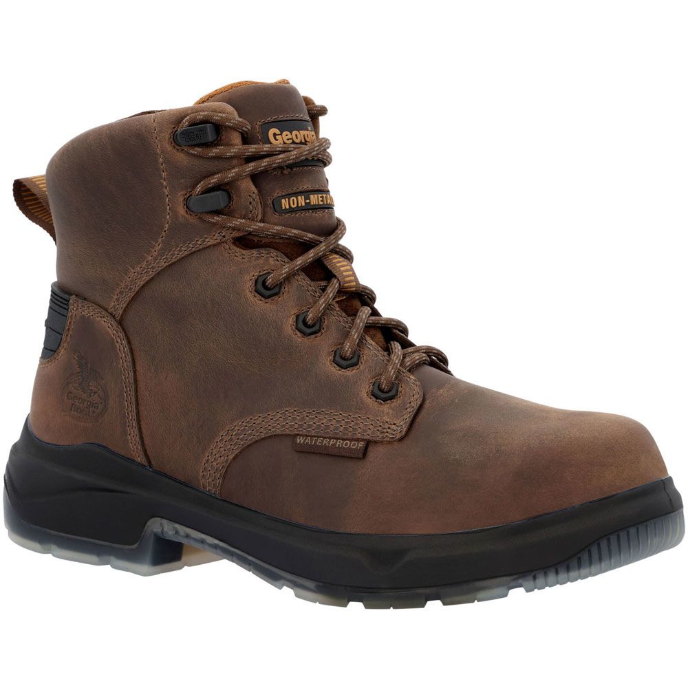 Georgia Boot  FLXPoint Ultra GB00552 6" WP CT Mens Boots Brown