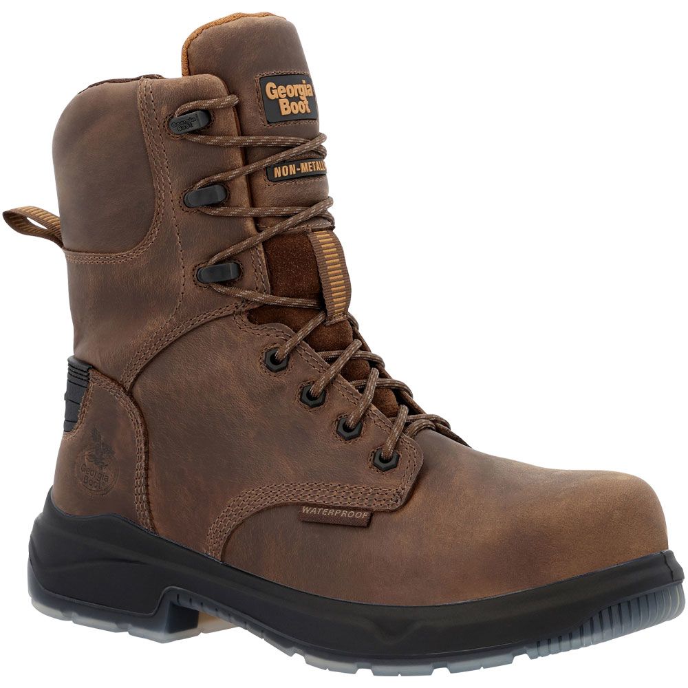 Georgia Boot FLXPoint Ultra GB00554 8" WP CT Boots - Mens Brown