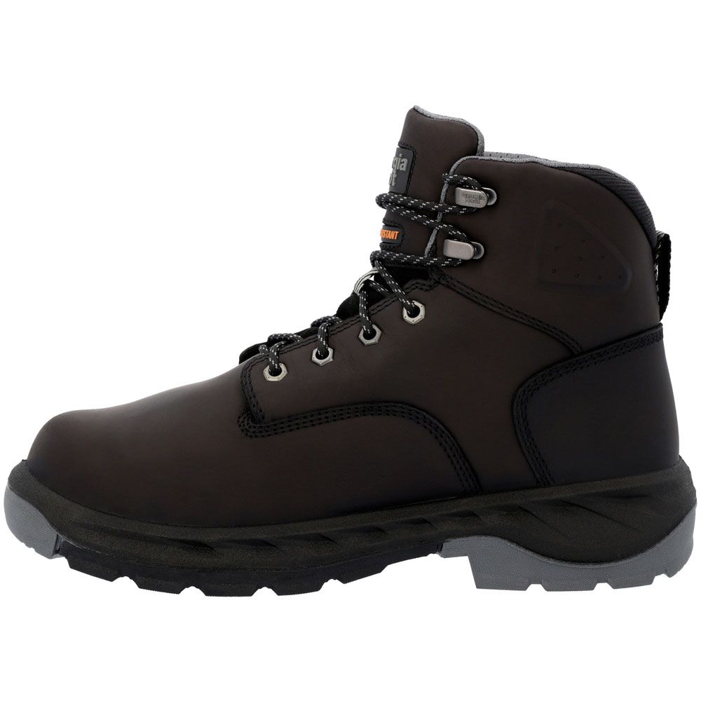 Georgia Boot Gb00562 Safety Toe Work Boots - Mens Black Back View
