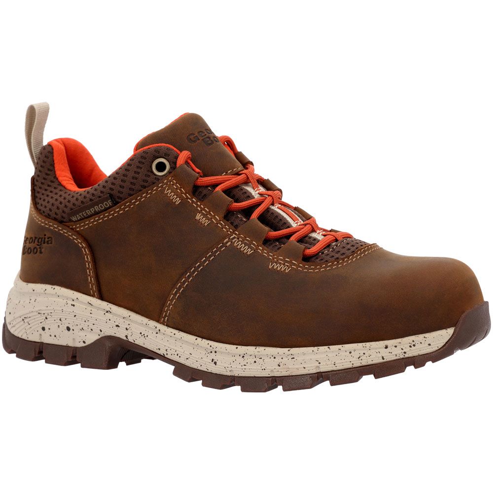Georgia Boot Eagle Trail GB00602 Womens Non-Safety Toe Work Shoes Brown