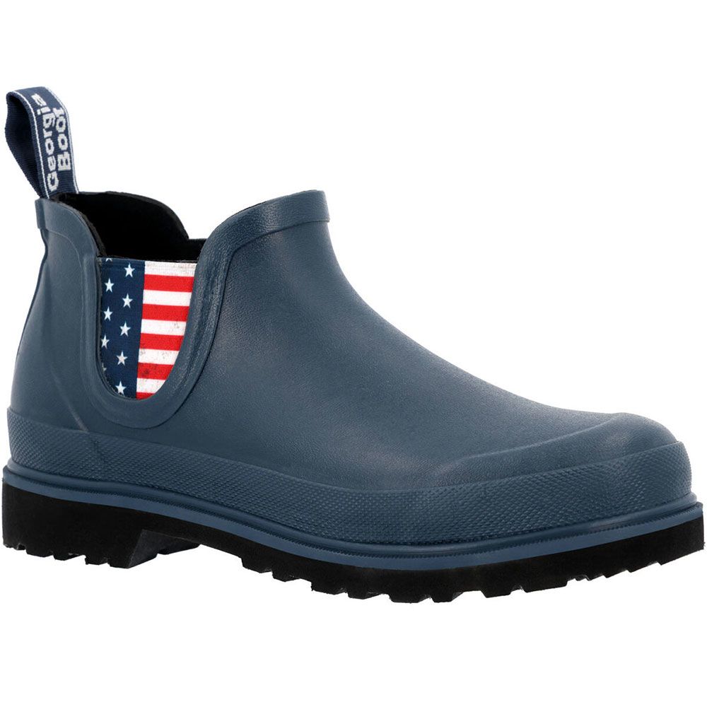 Georgia Boot Romeo USA GB00609 5" WP Soft Toe Work Boots - Womens Navy