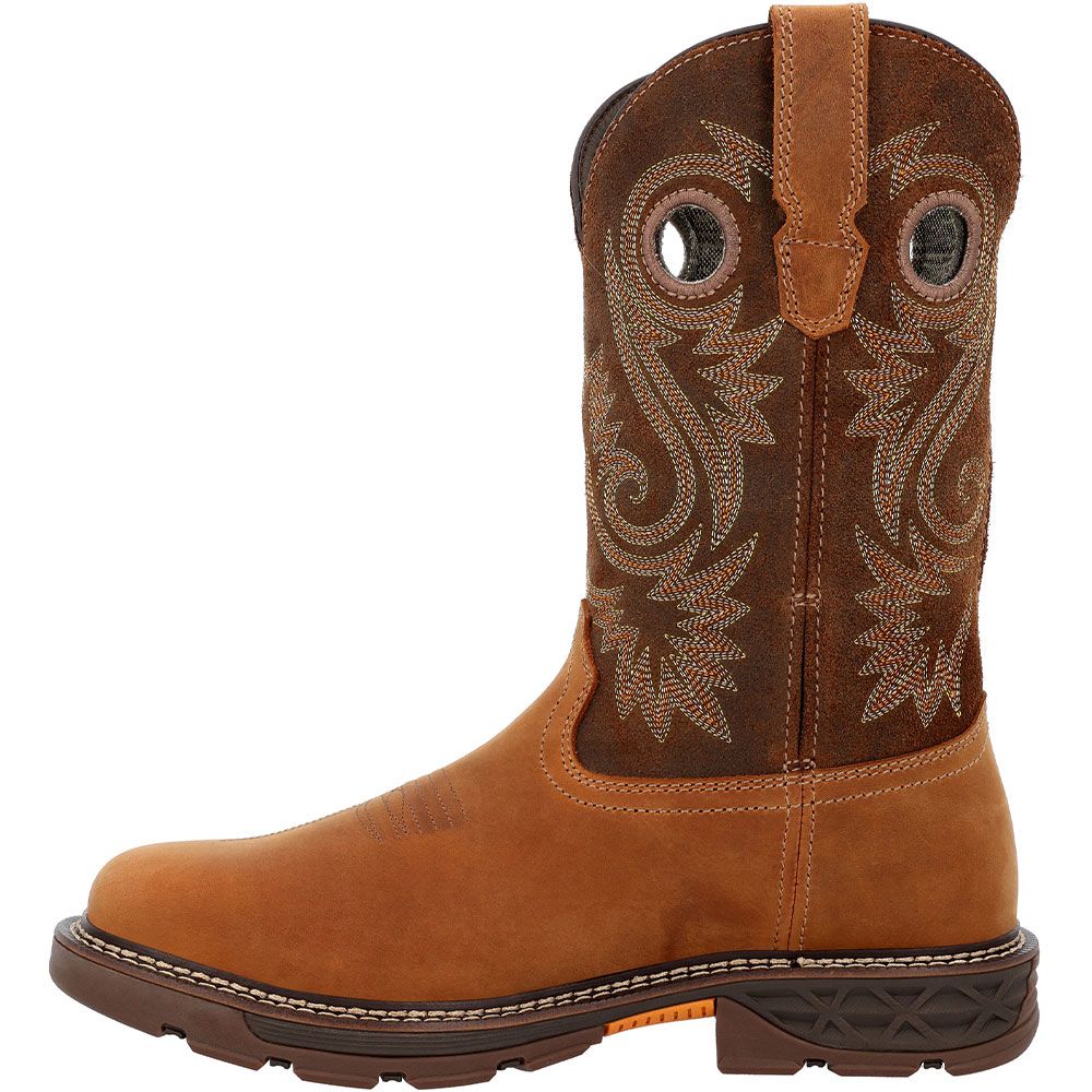 Georgia Boot Carbo-Tec GB00621 11" Western Boots - Mens Brown Back View