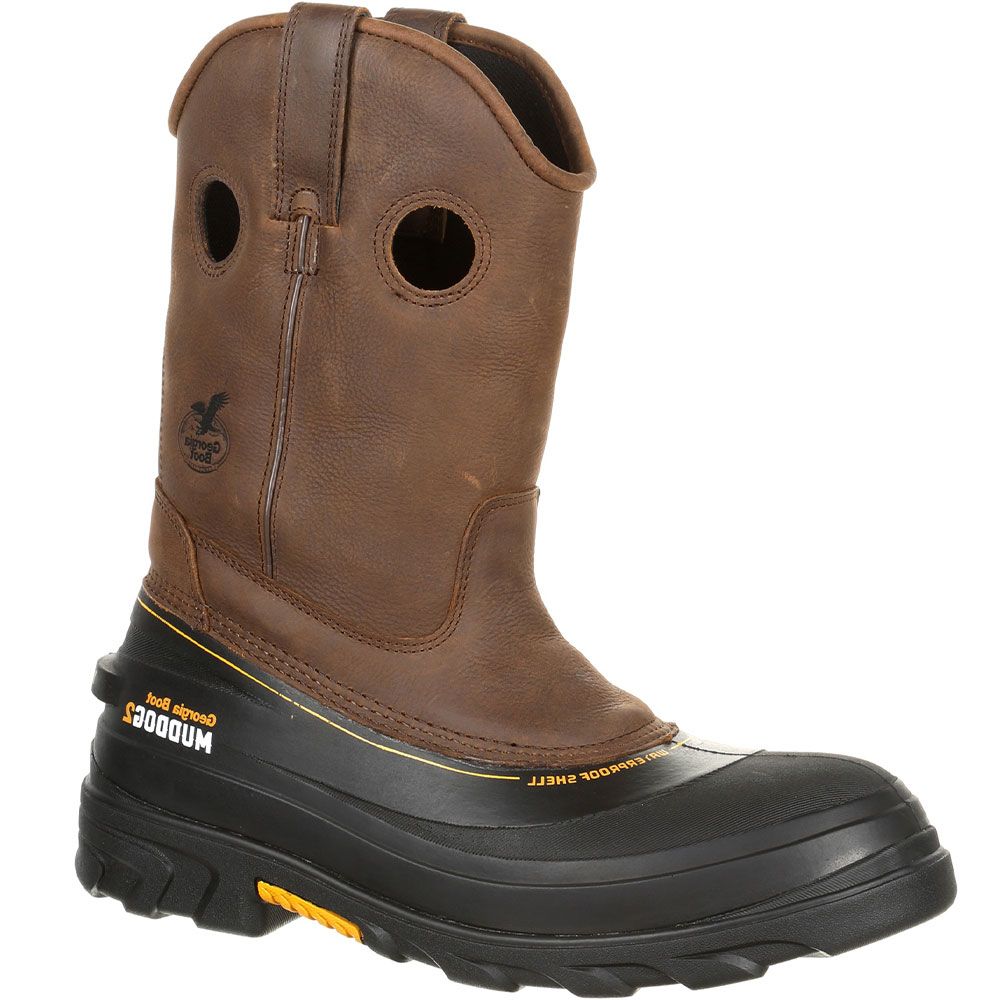 Georgia Boot GB00229TS Muddog Work Non-Safety Toe Work Boots - Mens Brown