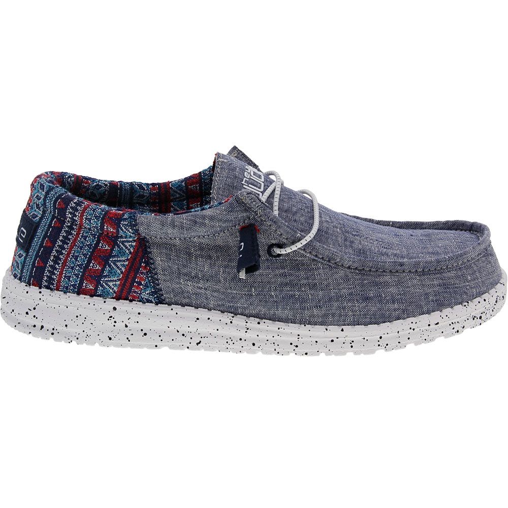Hey Dude Wally Funk | Mens Lace Up Casual Shoes | Rogan's Shoes