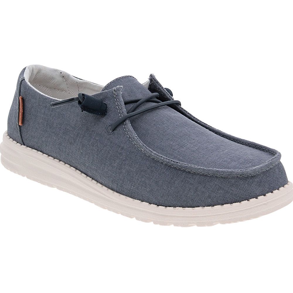Hey Dude Wendy Chambray | Womens Slip on Casual Shoes | Rogan's Shoes