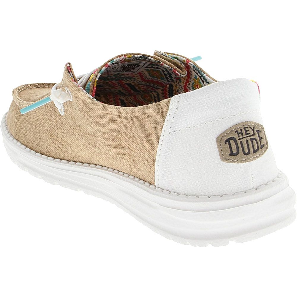 Hey Dude Wendy Boho Casual Shoes - Womens Sand Back View