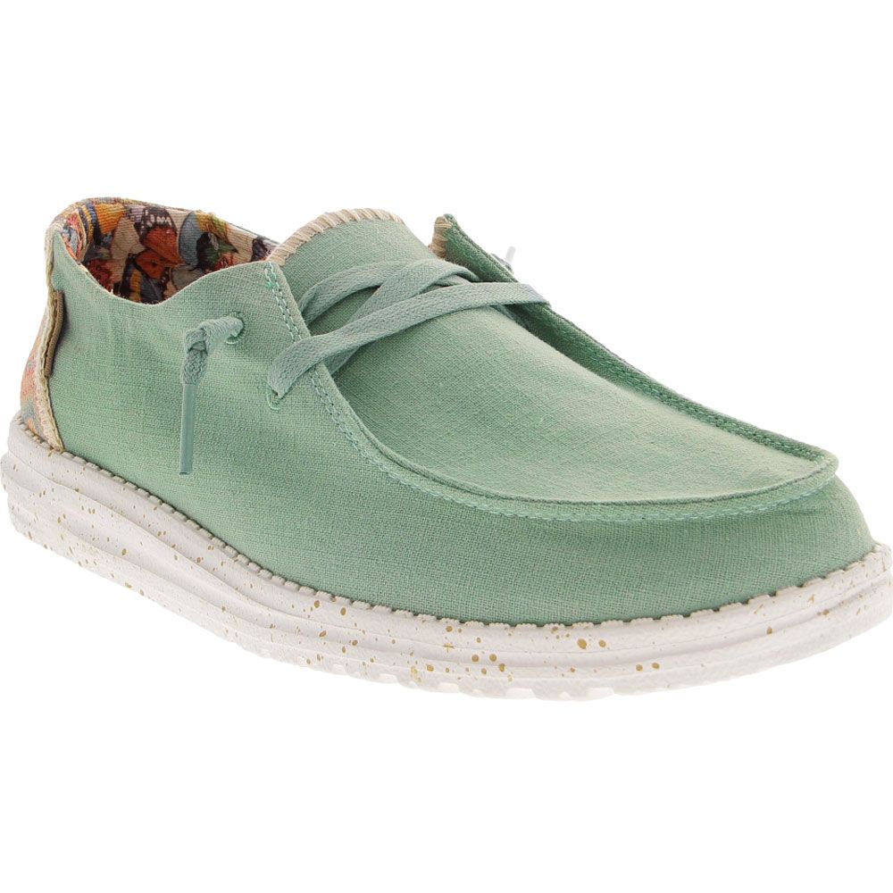 Hey Dude Wendy Casual Slip on Shoes - Womens Mint