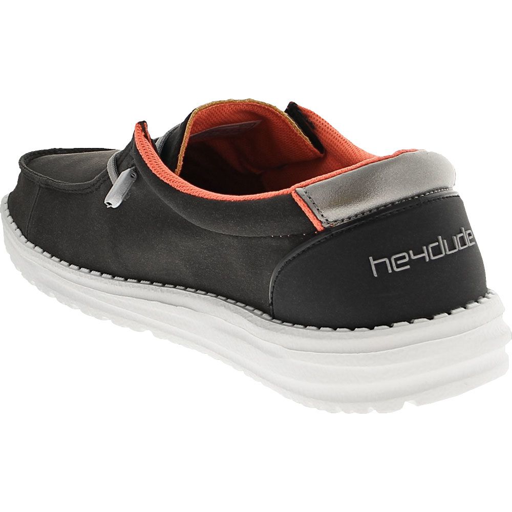 Hey Dude Wendy Adv Slip on Casual Shoes - Womens Black Back View