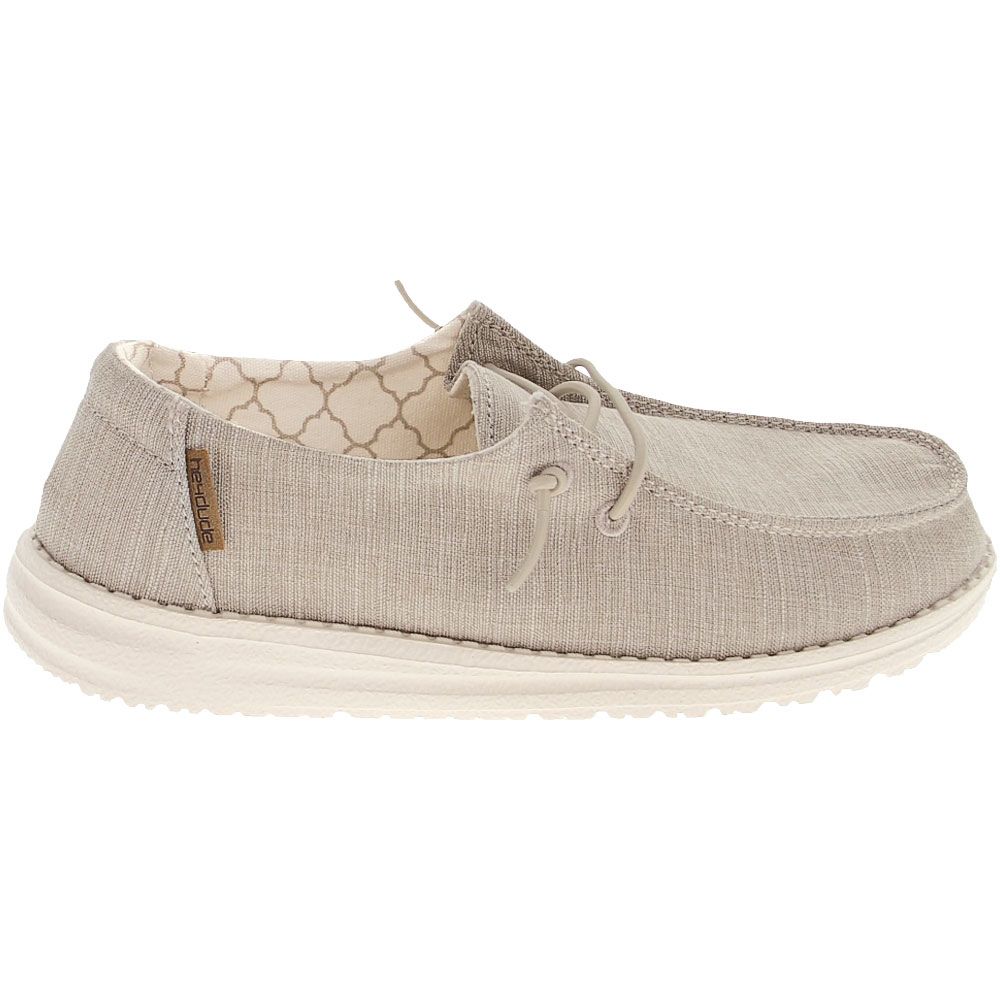 Hey Dude Wendy Linen | Kids Slip On Casual Shoes | Rogan's Shoes