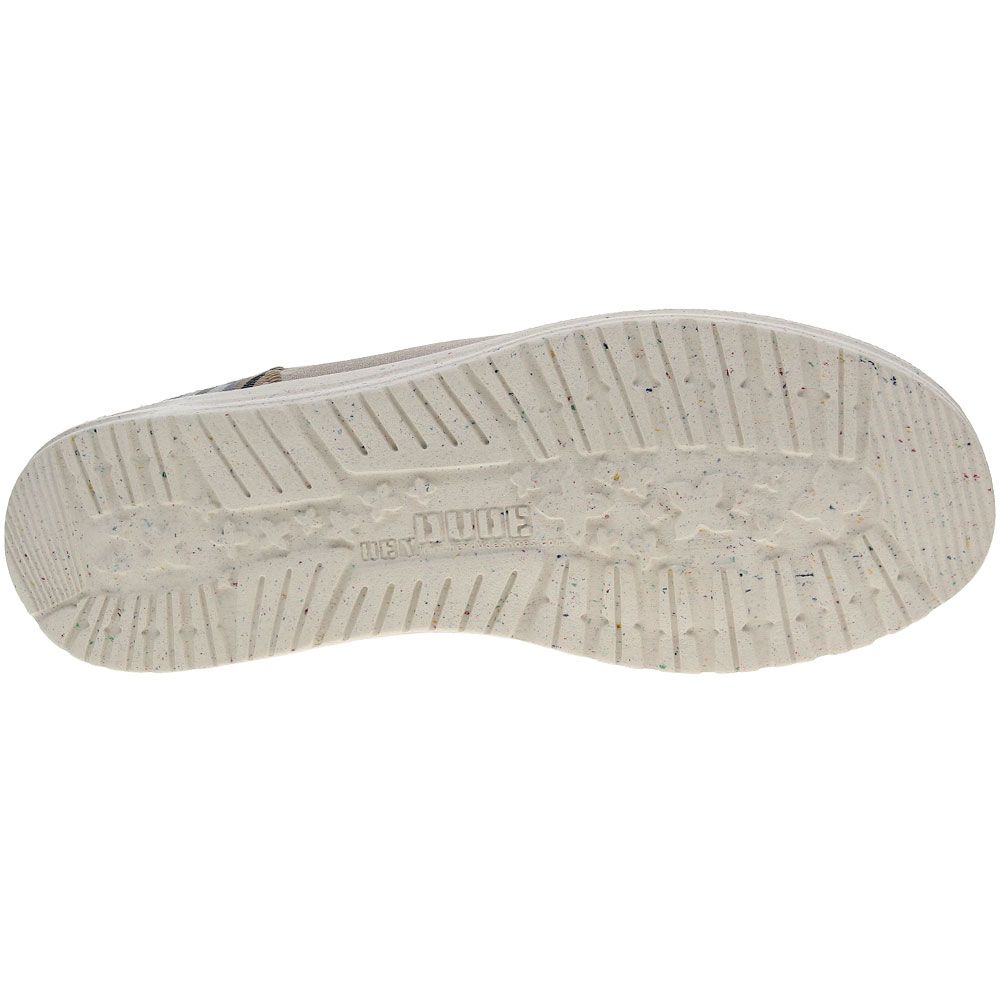 Hey Dude Wally Funk Sand Casual Shoes - Mens Sand Sole View