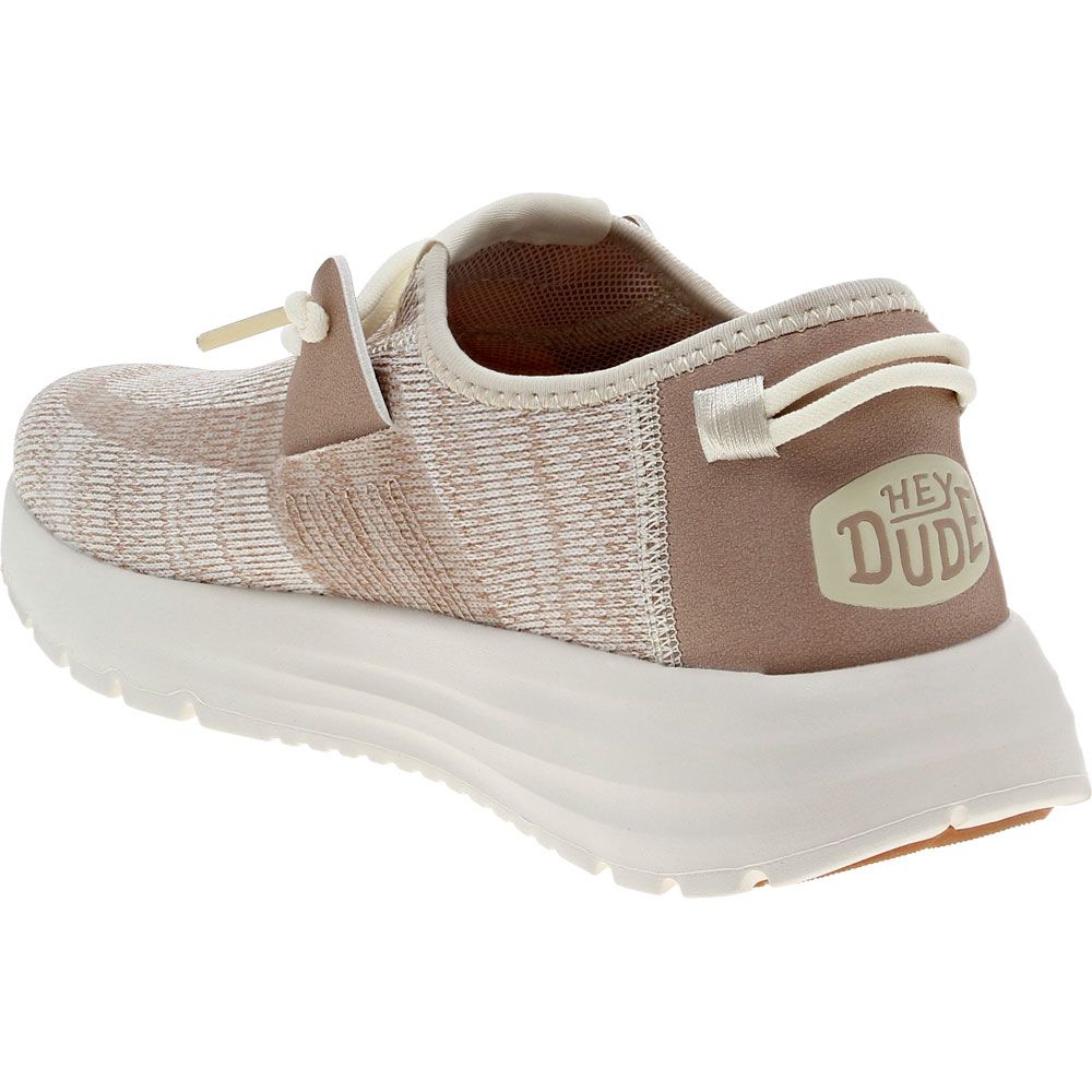 Hey Dude Sirocco Womens Casual Shoes - Womens Neutral Back View