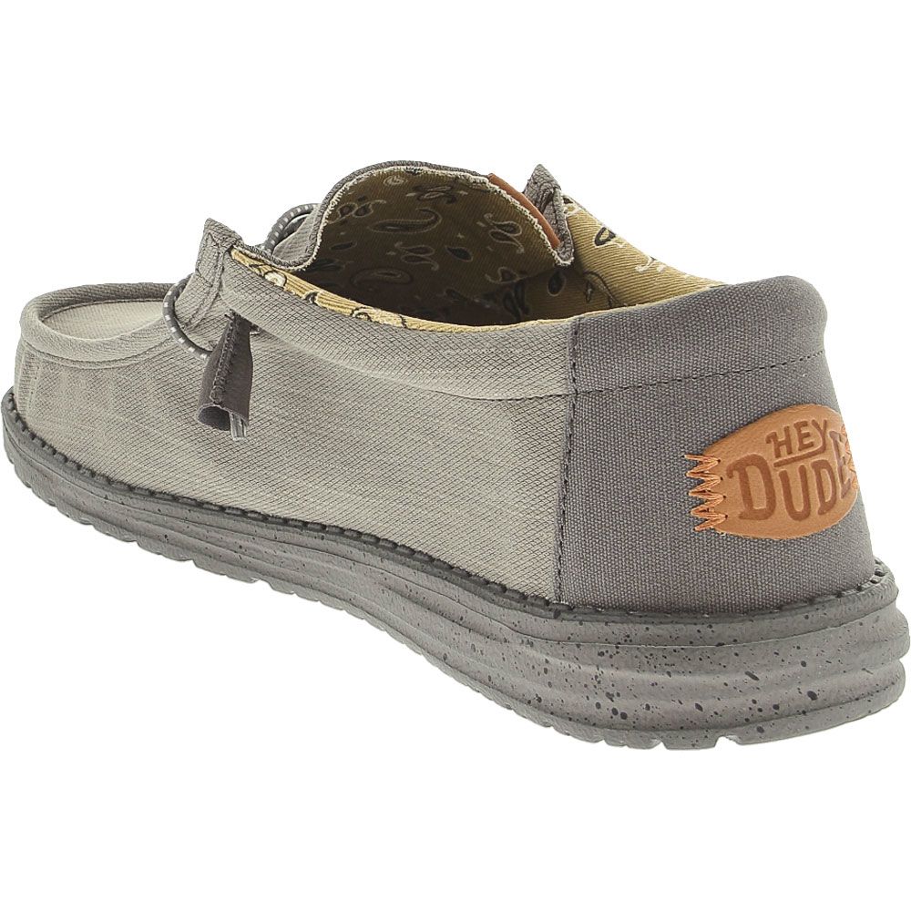 Hey Dude Wally Washed Canvas | Mens Casual Shoes | Rogan's Shoes