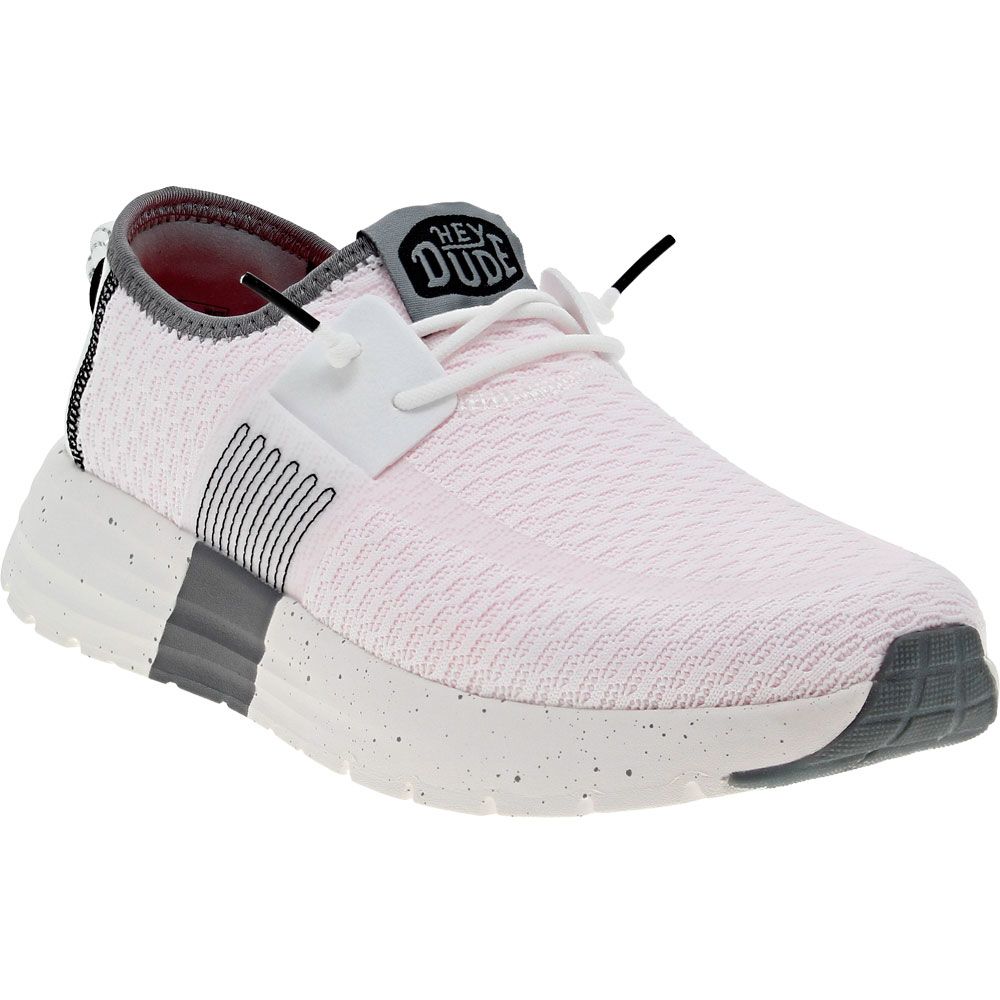 Hey Dude Sirocco Sport Stripe Casual Shoes - Womens White Multi