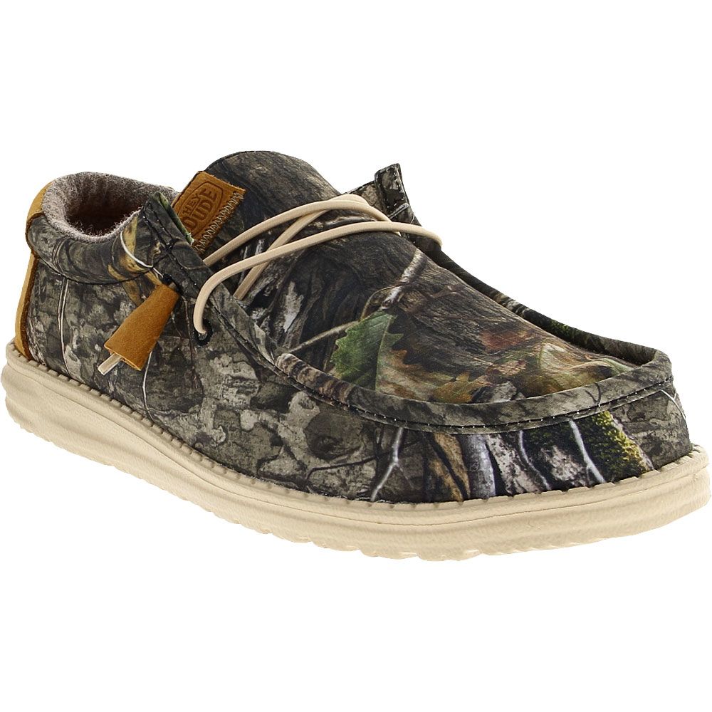 Hey Dude Wally Mossy Oak Country DNA Casual Shoes - Mens Camo