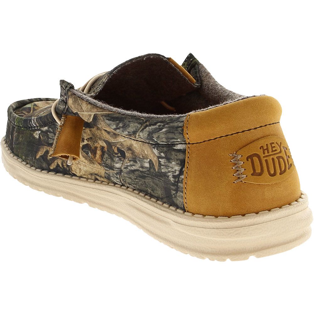 Hey Dude Wally Mossy Oak Country DNA Casual Shoes - Mens Camo Back View