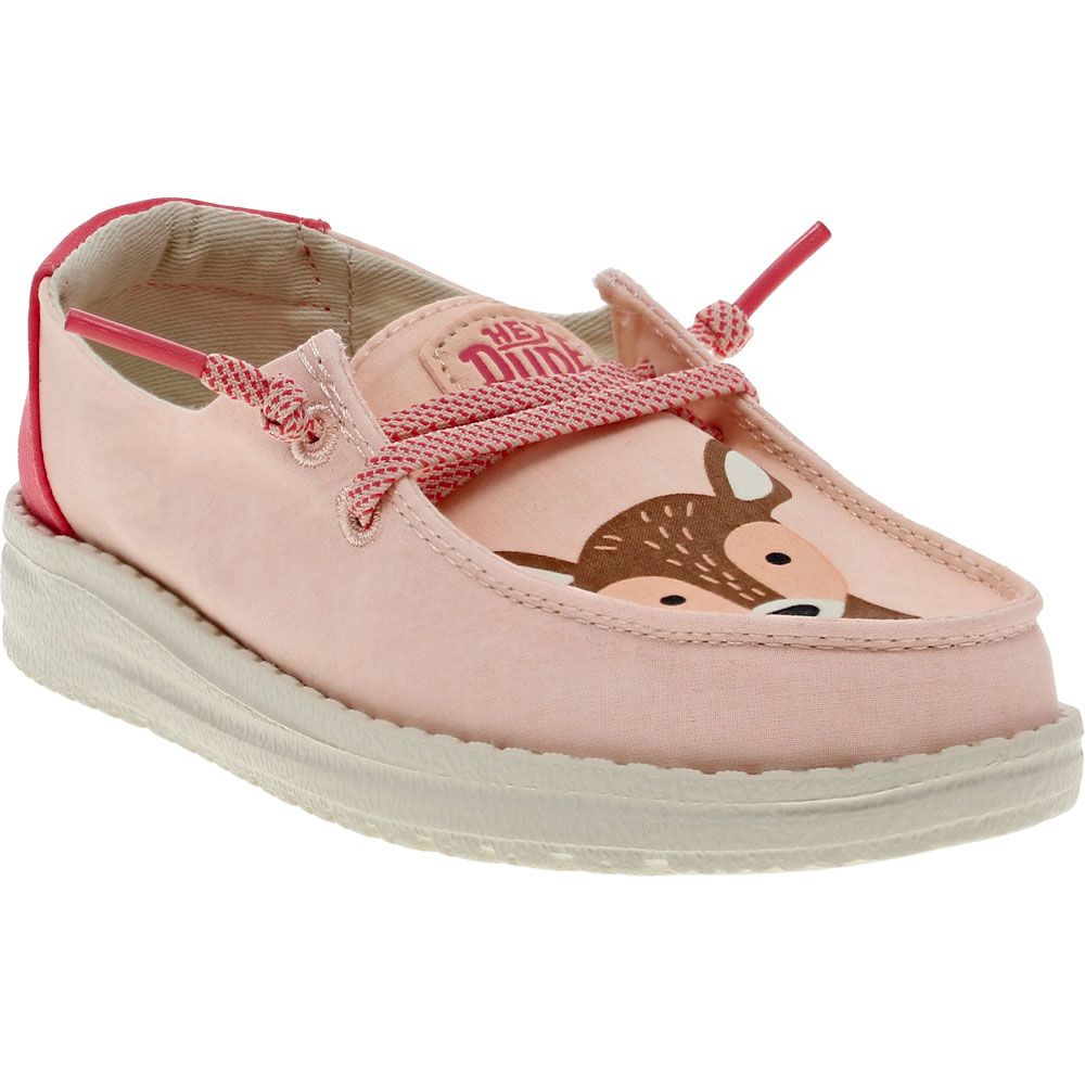 Hey Dude Wally T Critters Athletic Shoes - Baby Toddler Pink Funk Oasis