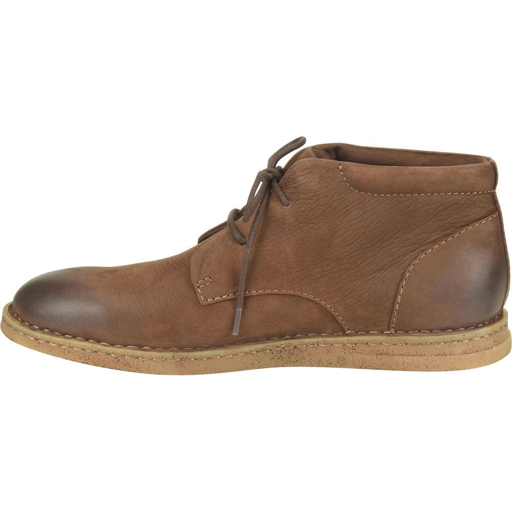 Born Sampson Casual Boots - Mens Brown Back View