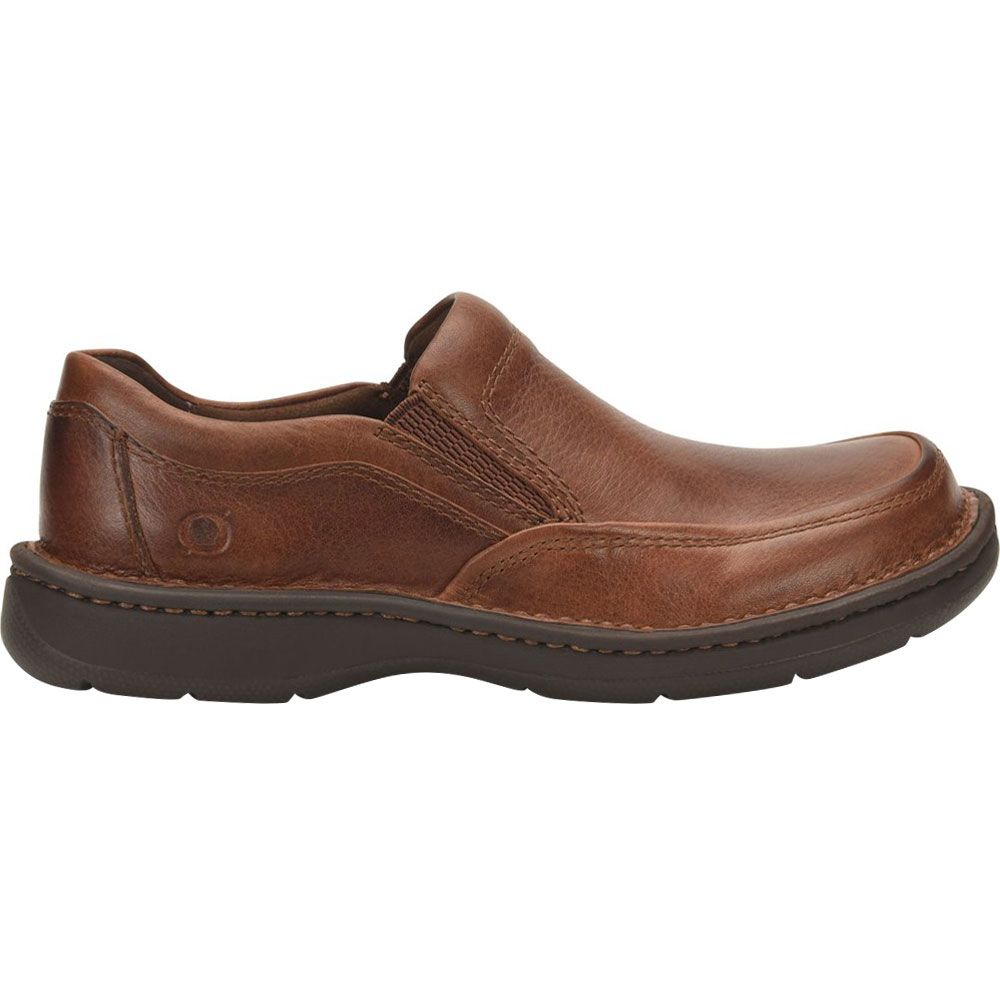 Born Blast 3 Slip On Casual Shoes - Mens Tan Side View