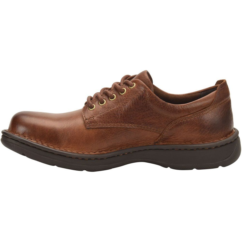 Born Hutchins 3 Lace Up Casual Shoes - Mens Tan Back View