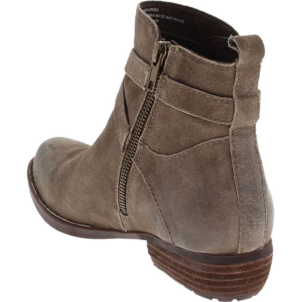 Born Faywood Ankle Boots - Womens Taupe Back View