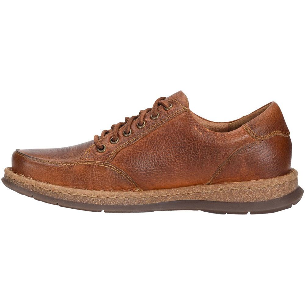 Born Bronson Lace Up Casual Shoes - Mens Tan Back View