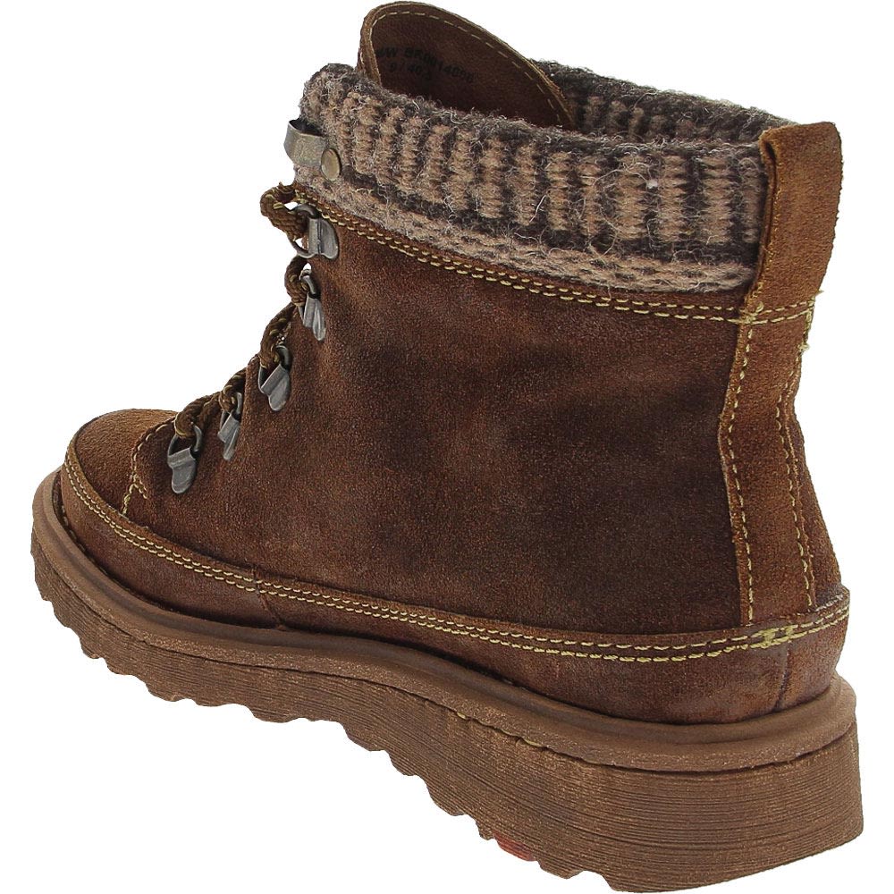 Born Orlene Casual Boots - Womens Brown Back View