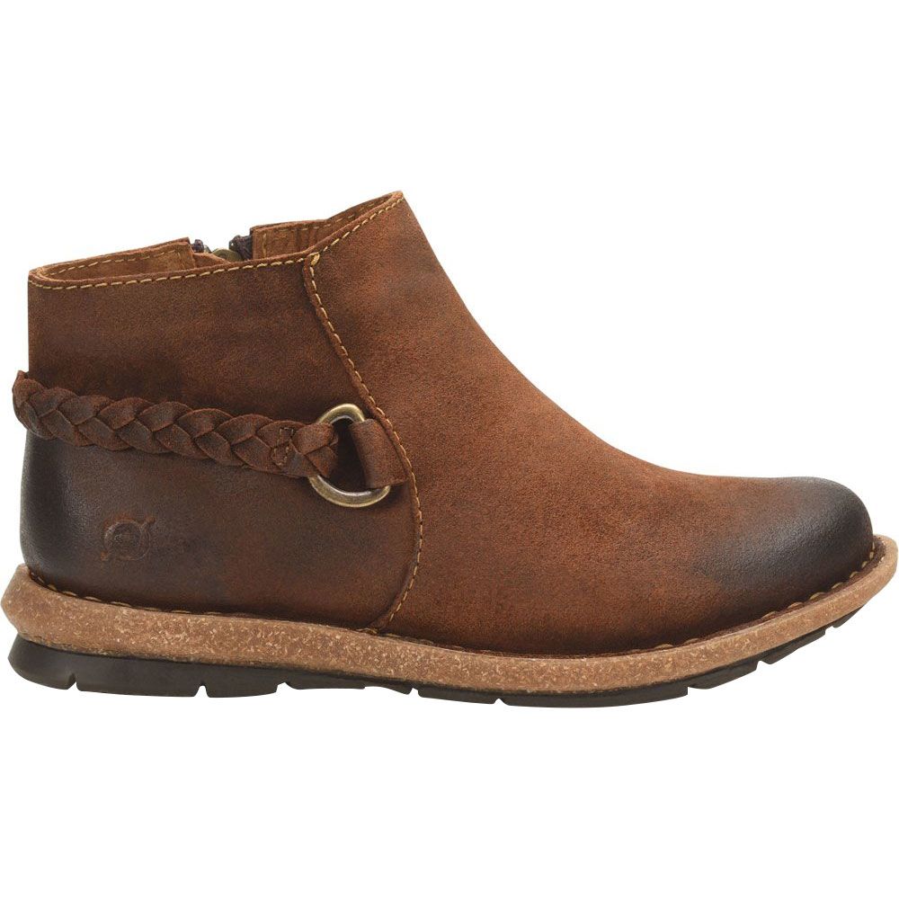 Born Toya Casual Boots - Womens Brown Side View