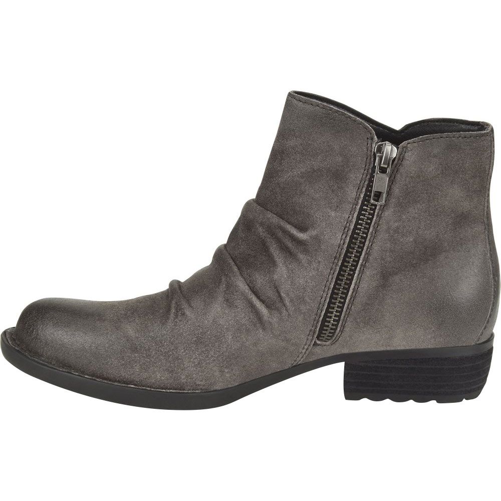Born Falco Ankle Boots - Womens Dark Grey Back View