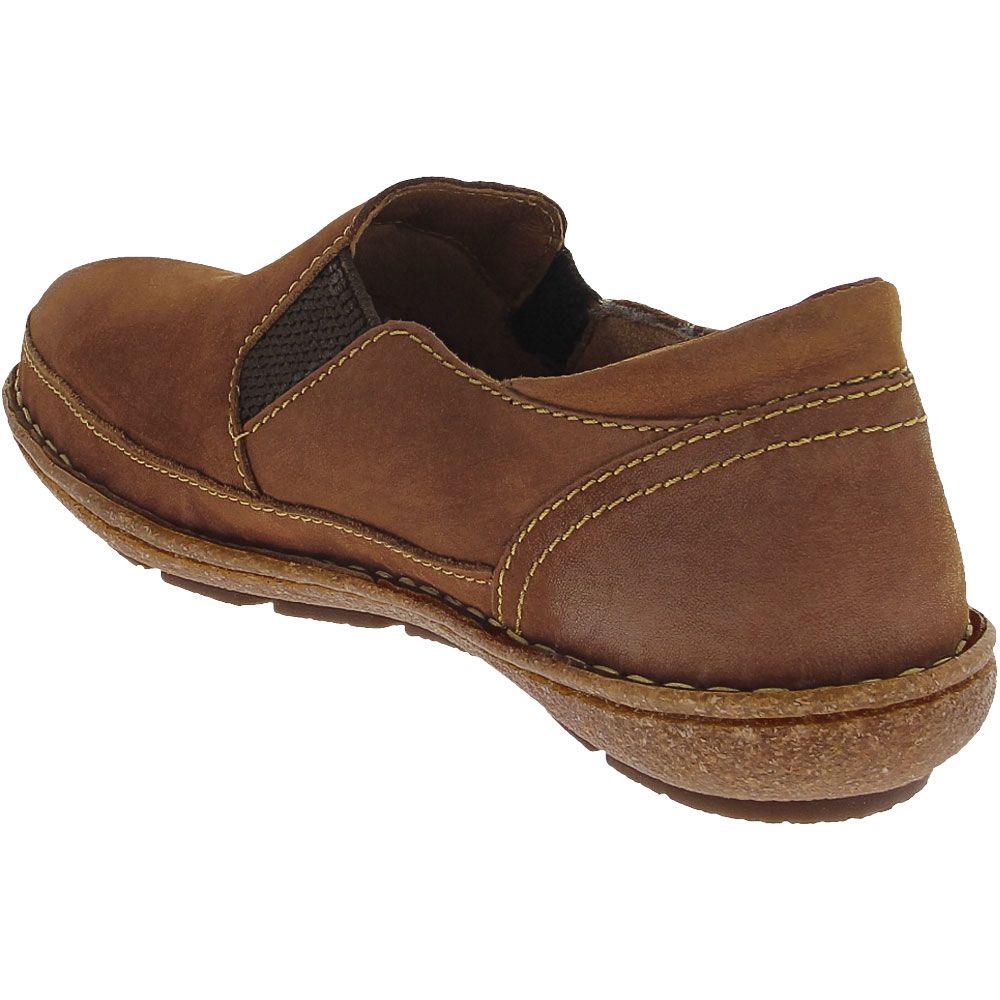 Born Mayflower 2 Slip on Casual Shoes - Womens Tan Back View