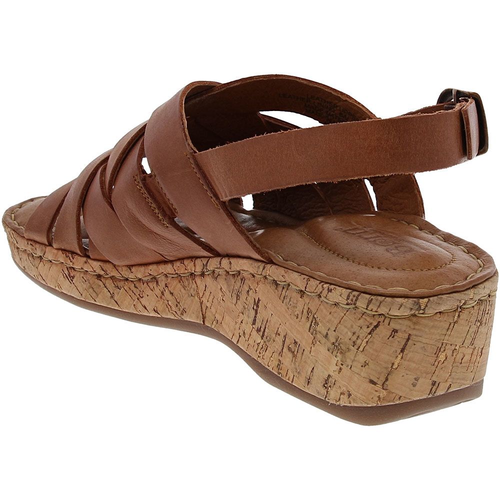 Born Laila Sandals - Womens Brown Back View
