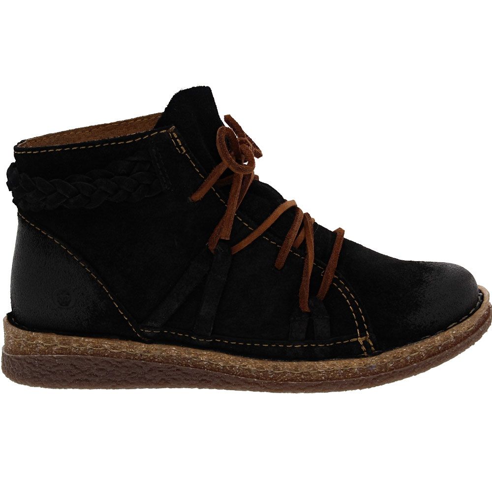 Born Temple 2 Casual Boots - Womens Black Side View