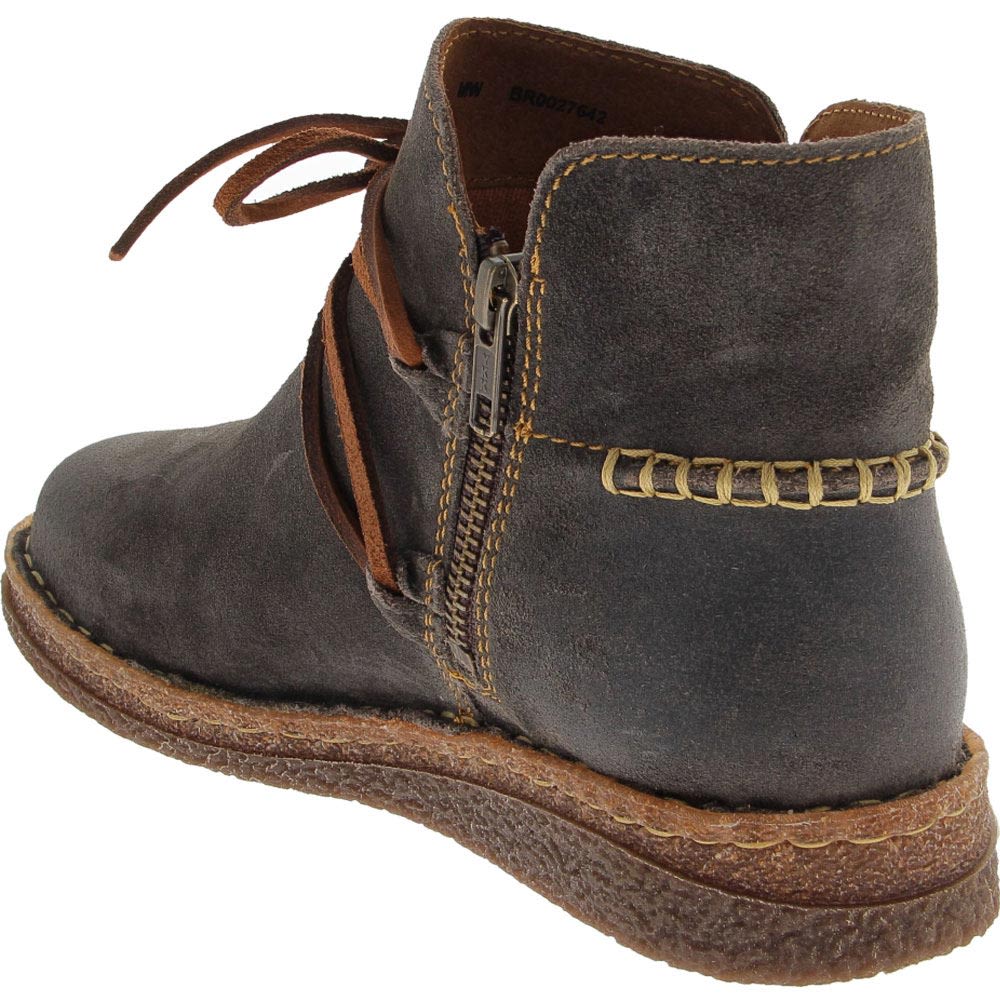 Born Calyn Casual Boots - Womens Grey Back View