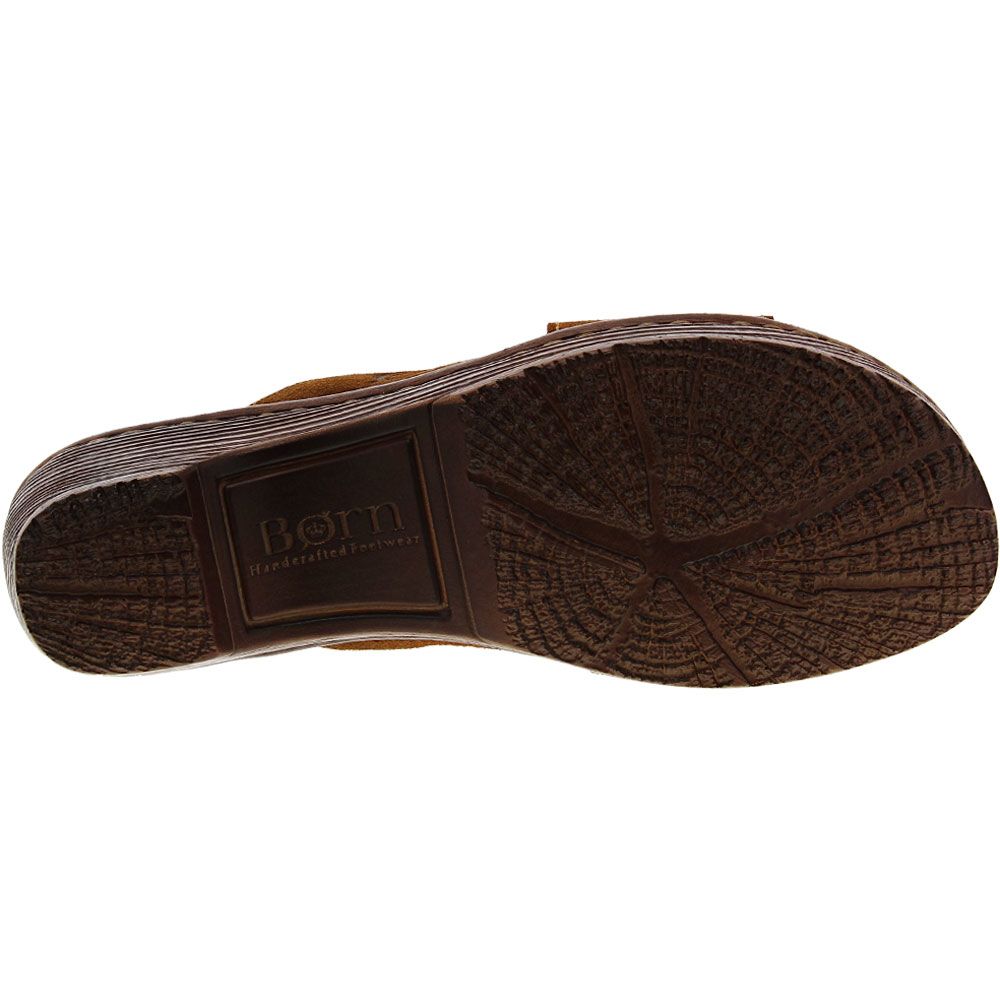 Born Teayo Sandals - Womens Rust Sole View