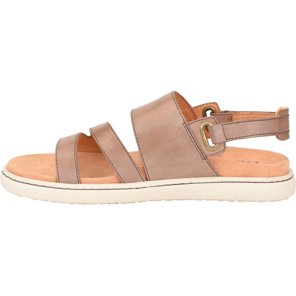 Born Dhyr Sandals - Womens Taupe Back View