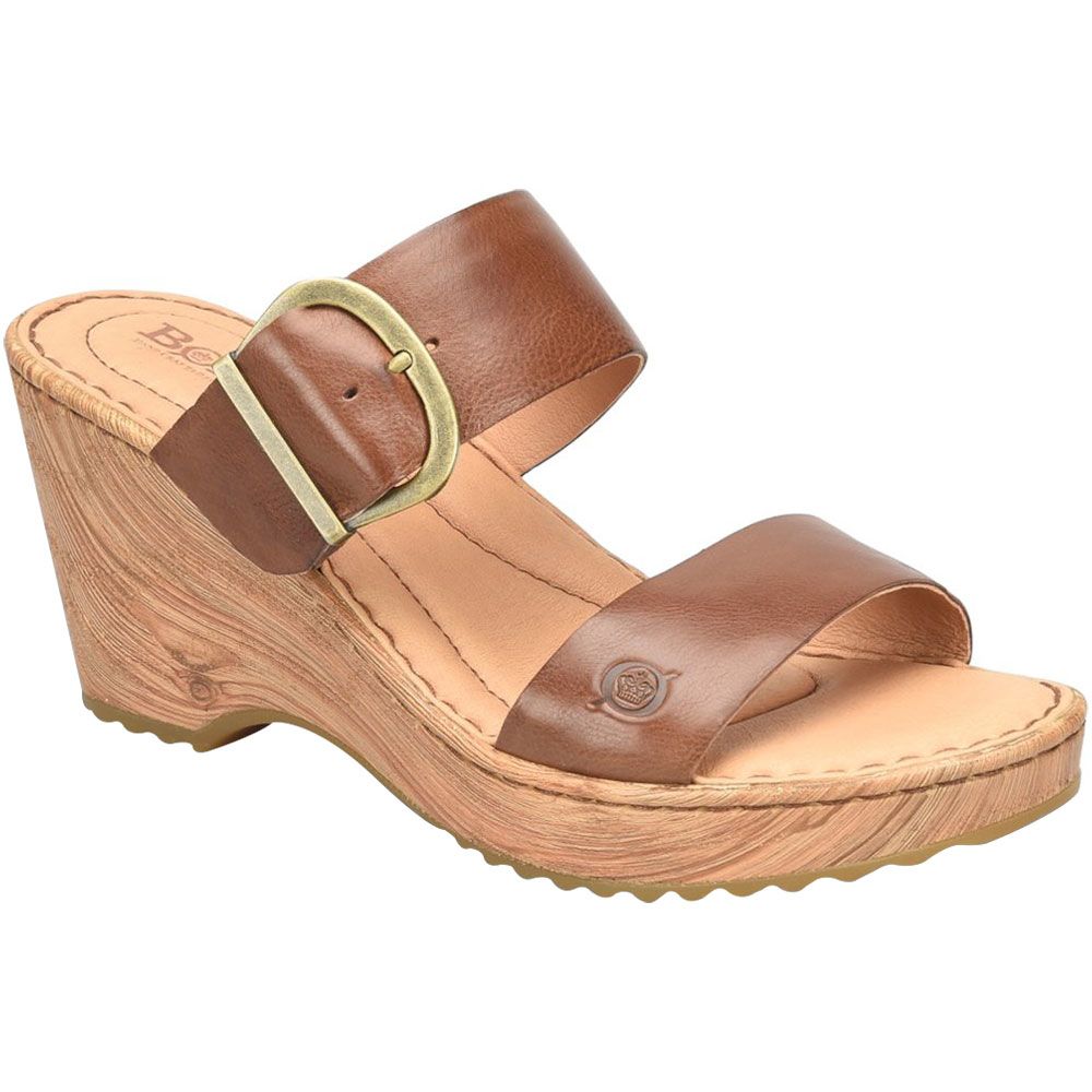 Born Emily Sandals - Womens Luggage Brown
