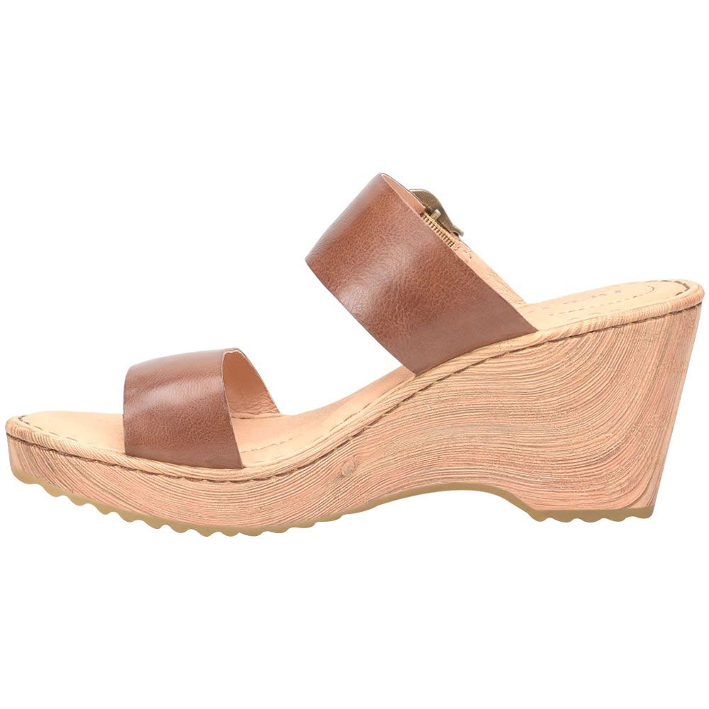 Born Emily Sandals - Womens Brown Back View