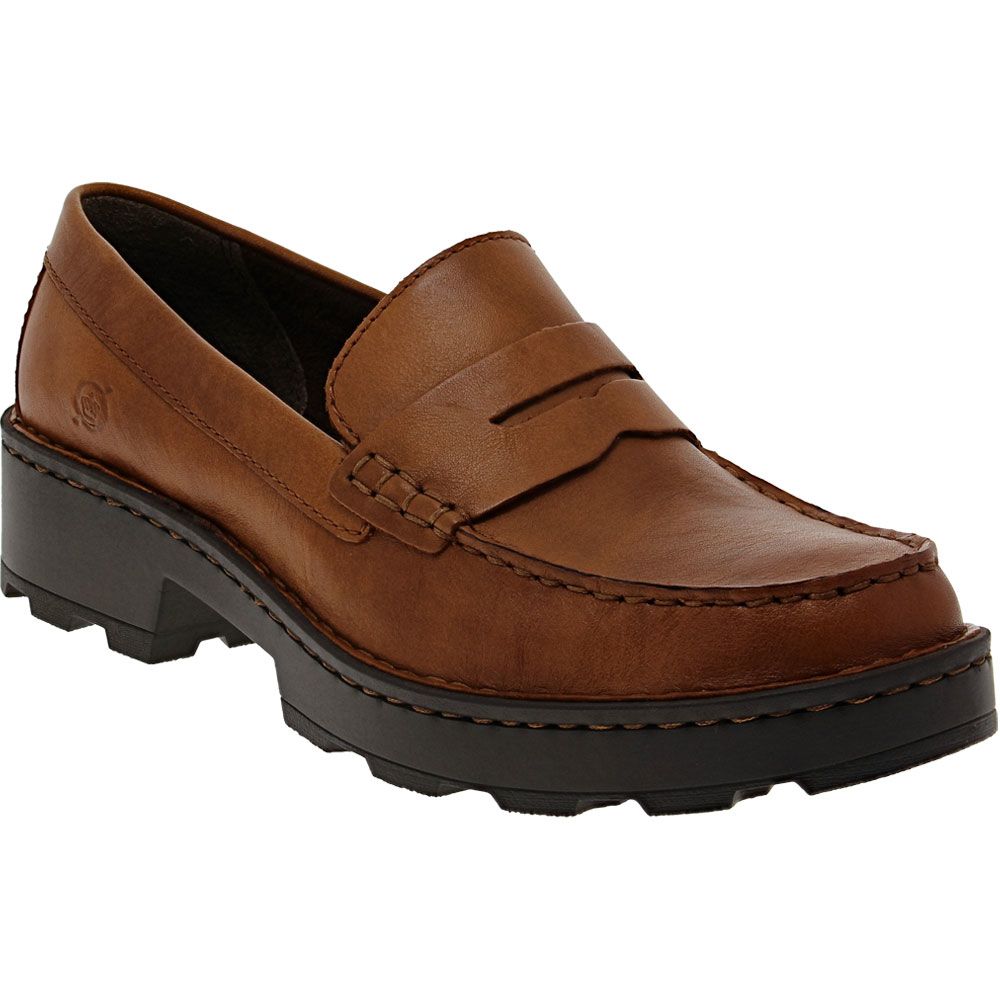 Born Carrera Slip on Casual Shoes - Womens Brown
