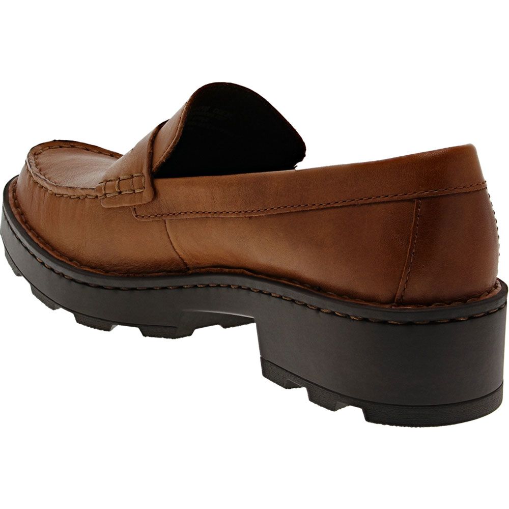 Born Carrera Slip on Casual Shoes - Womens Brown Back View