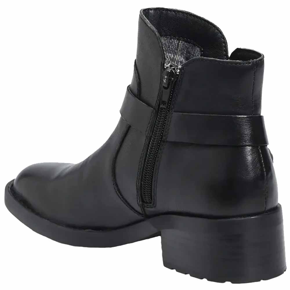 Born Tori Ankle Boots - Womens Black Back View