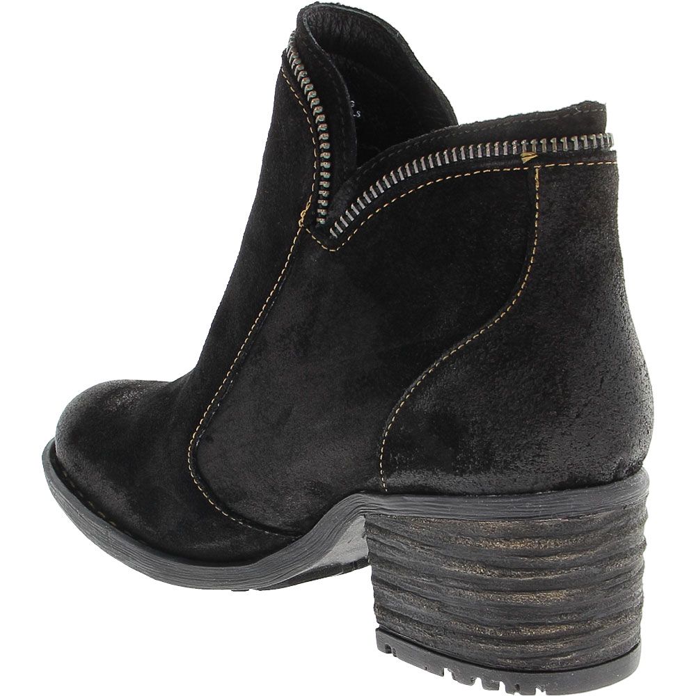 Born Montoro II Ankle Boots - Womens Black Back View