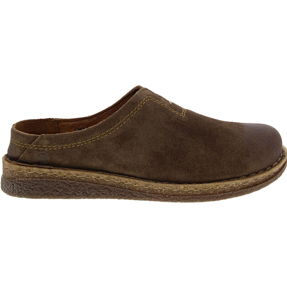 Born Seana Slip on Casual Shoes - Womens Taupe Side View