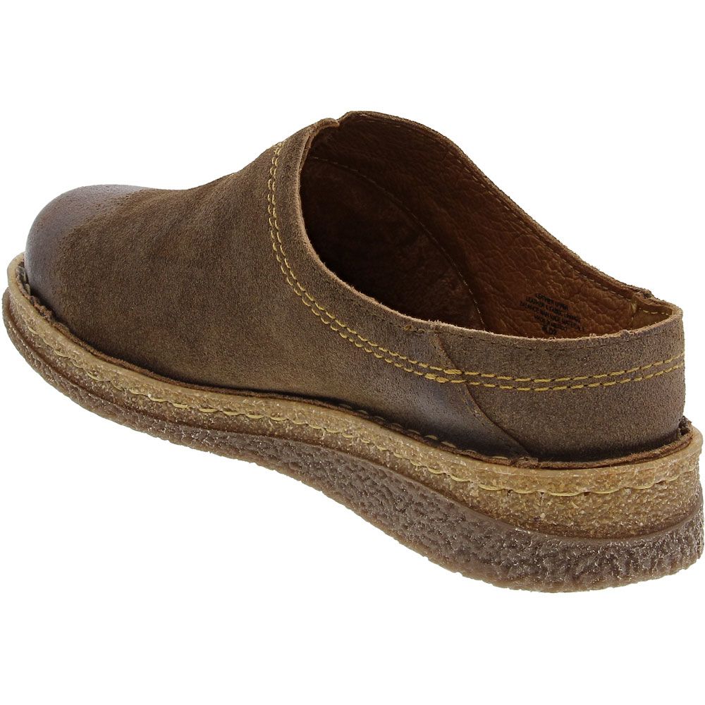 Born Seana Slip on Casual Shoes - Womens Taupe Back View