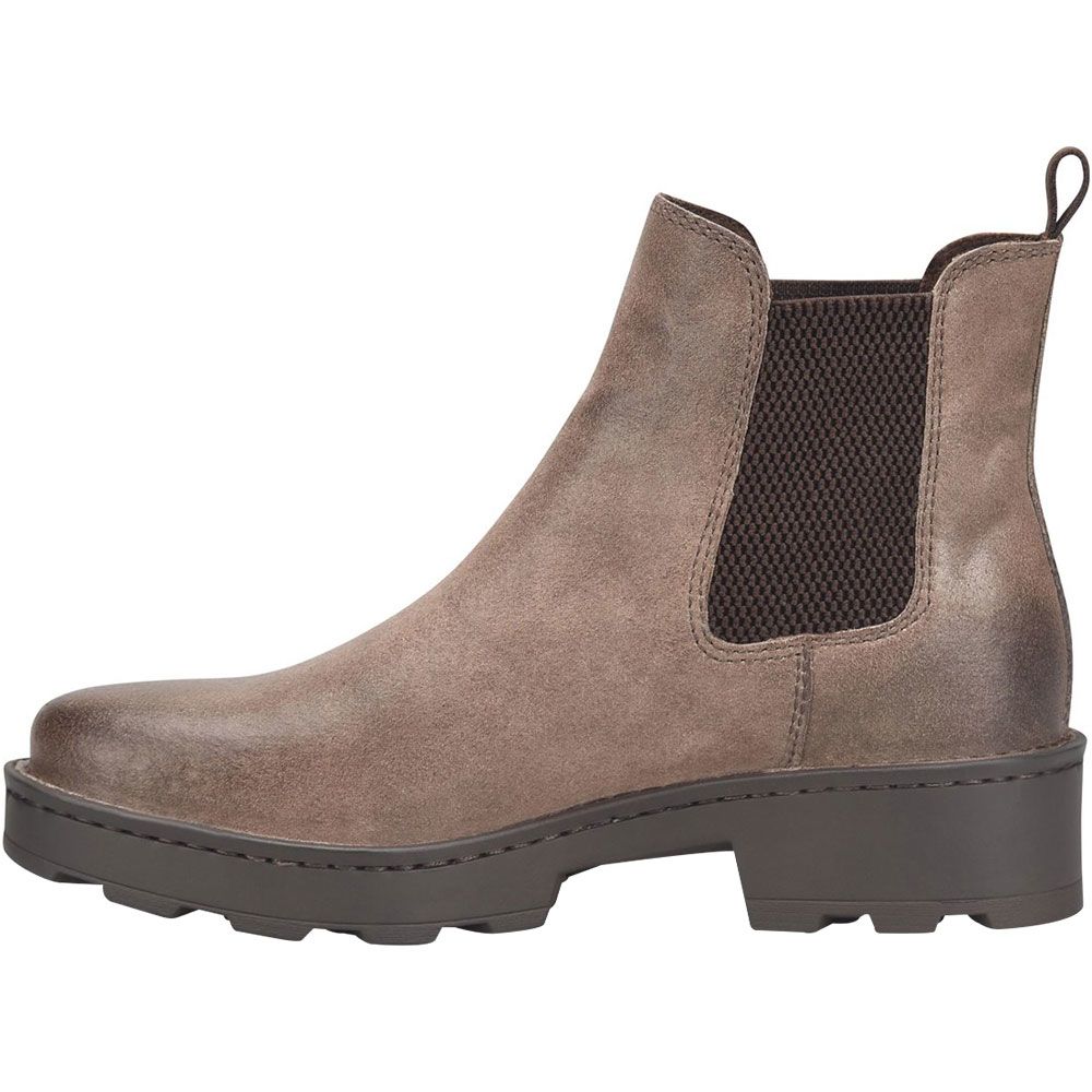 Born Verona Ankle Boots - Womens Taupe Back View