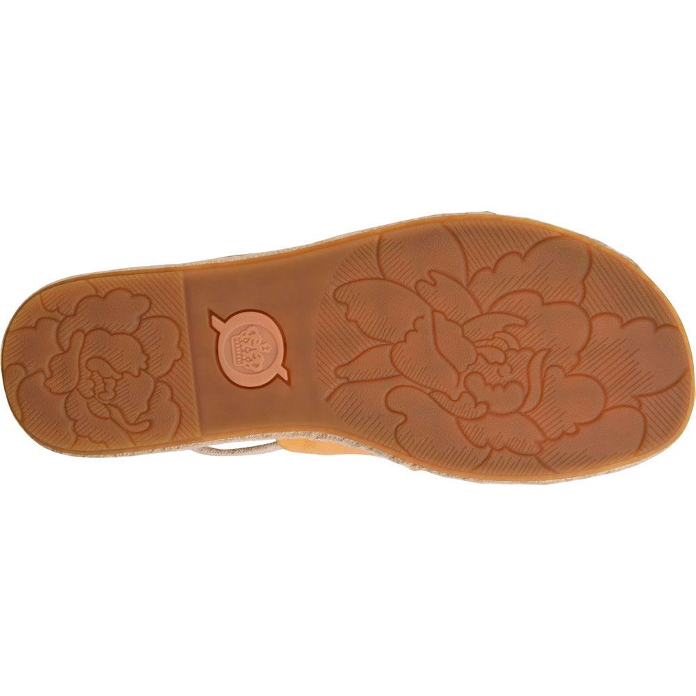 Born San Isabel Sandals - Womens Yellow Sole View