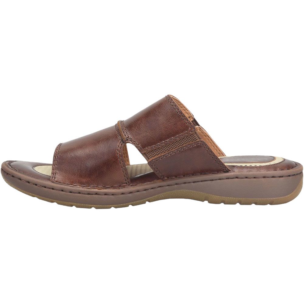 Born Flores Sandals - Mens Tan Cymbal Brown Back View