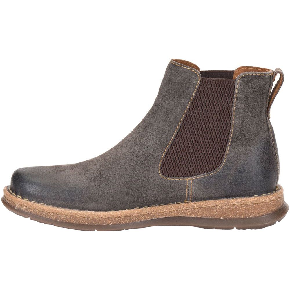 Born Brody Casual Boots - Mens Grey Back View