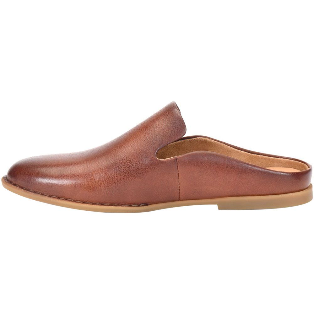 Born Maia Slip on Casual Shoes - Womens Dark Tan Back View