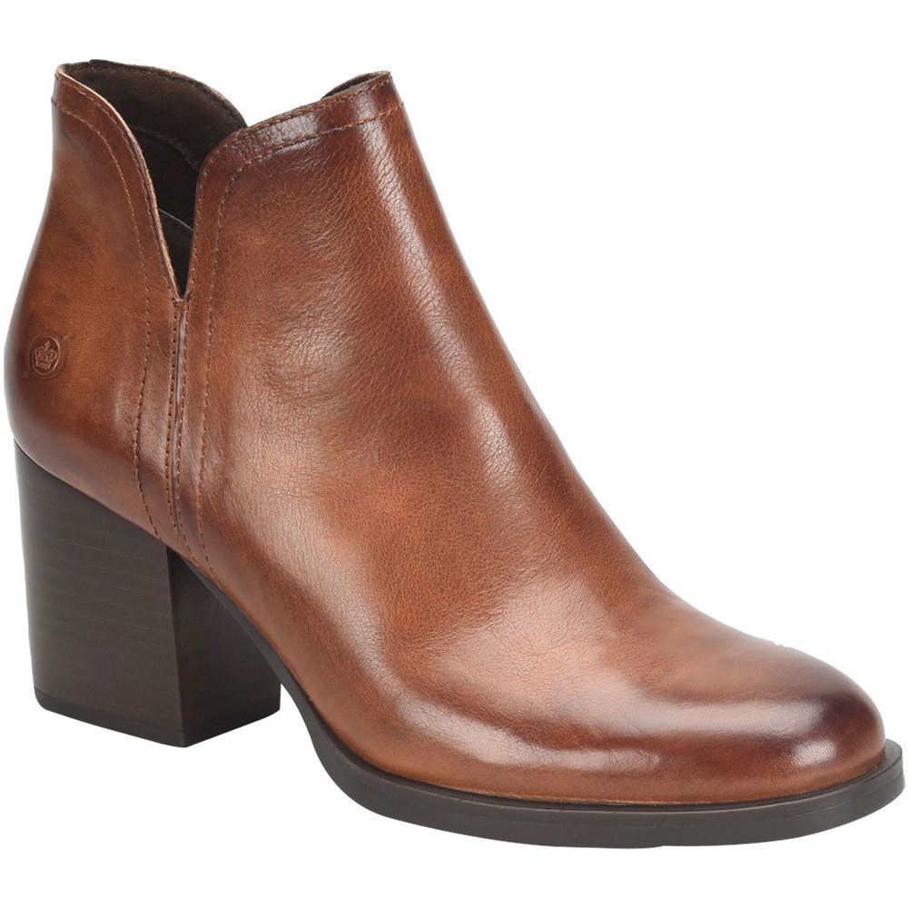 Born Olivia Ankle Boots - Womens Brown