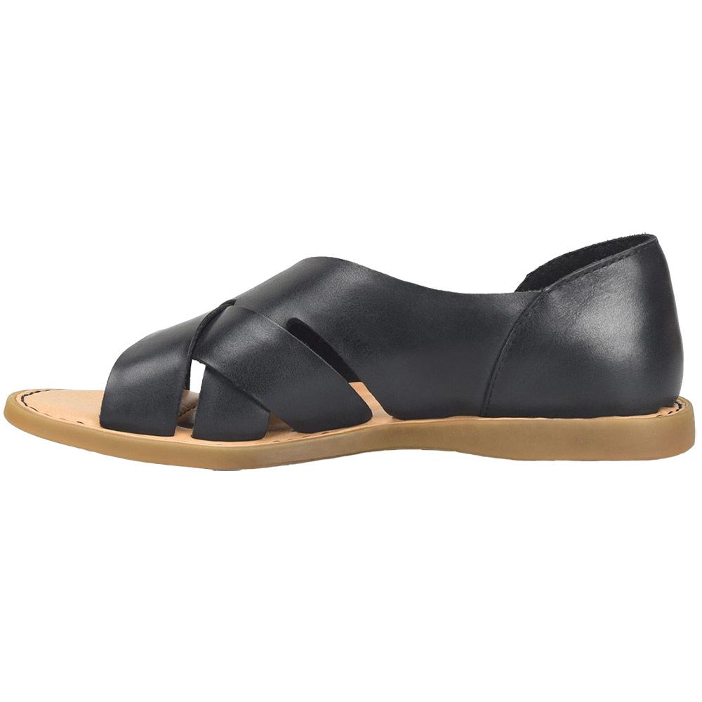 Born Ithica Sandals - Womens Black Back View